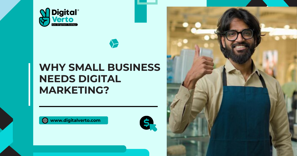 Small businesses need to embrace digital marketing strategies to stay competitive and thrive in the modern market landscape.