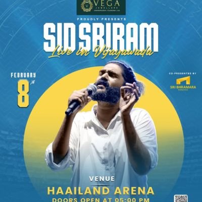 Sid Sriram Live Concert In Vijayawada – 2025